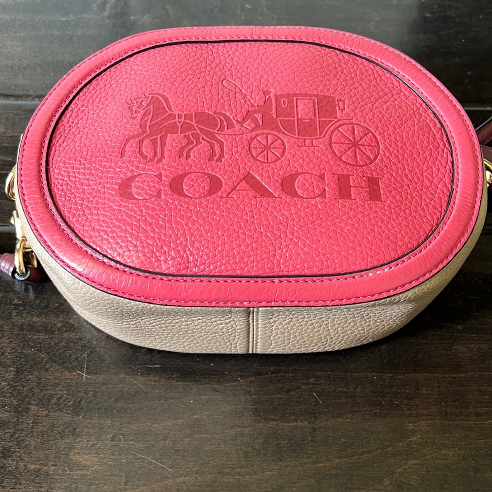 Coach Camera Bag In Colorblock With Horse And Carriag… Gem